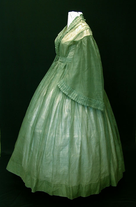 (Above sheer gown from the collection of K. Krewer.)
